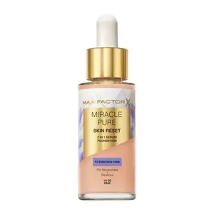 Max Factor Miracle Pure 2In1 Skin Reset Serum Foundation 01 Fair - 30 ml