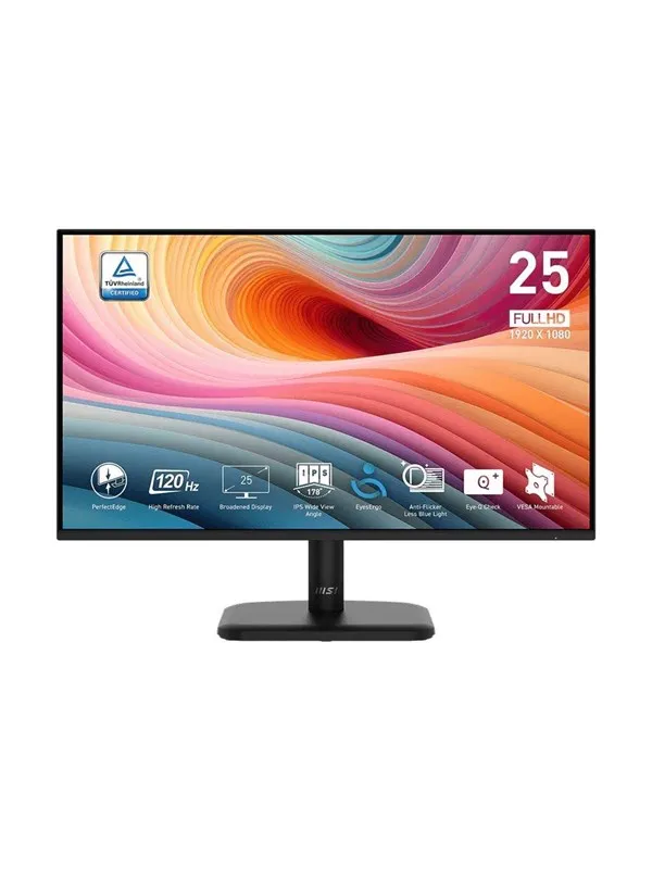 24,5″ MSI PRO MP251L E2 - LED monitor - Full HD (1080p) - 25″