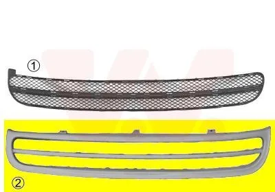 Ventilationsgaller, stötfångare VAN WEZEL 5803590