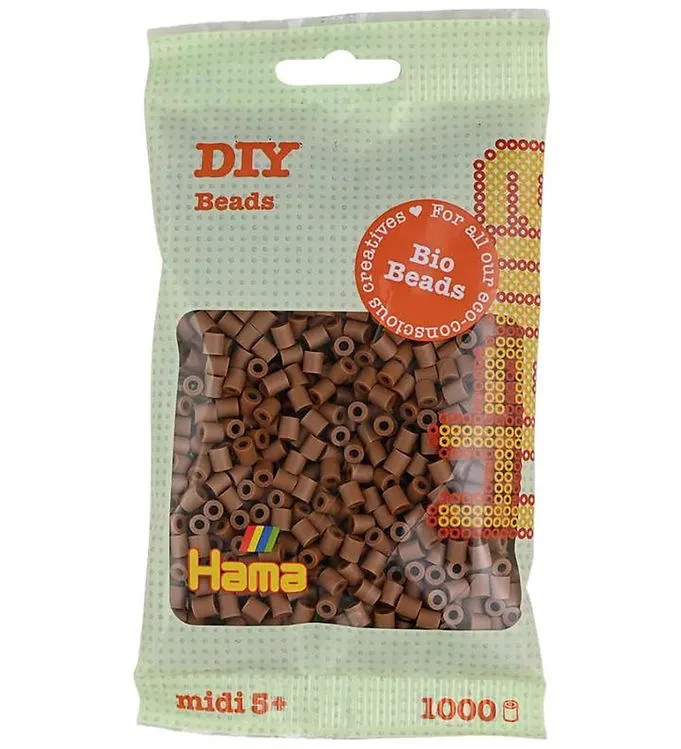 Hama Bio Midi Pärlor – 1000 st. – 76 Nougat