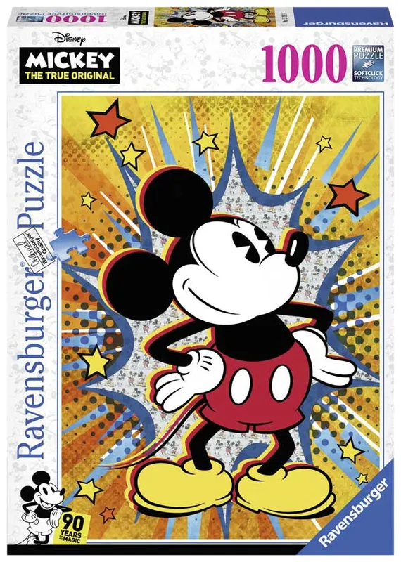Pussel – Retro Musse 1000 bitar