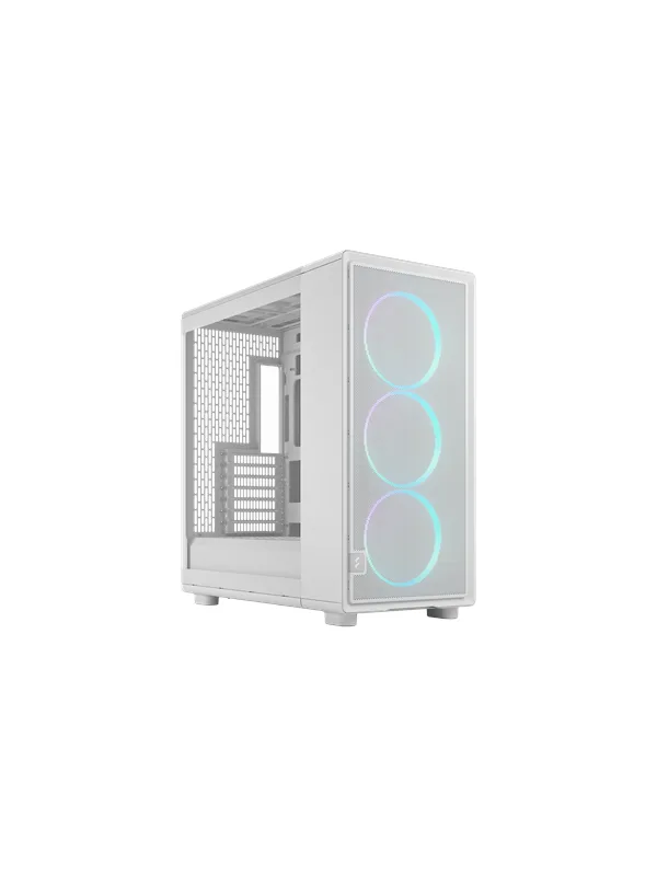 Fractal Design Epoch XL White TG RGB - Chassi - Tower - Transparent