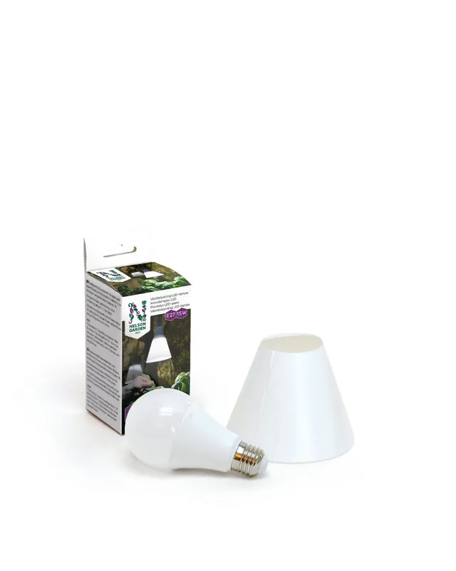 Nelson Garden 5571 LED-växtbelysning 15 W, E27, med skärm