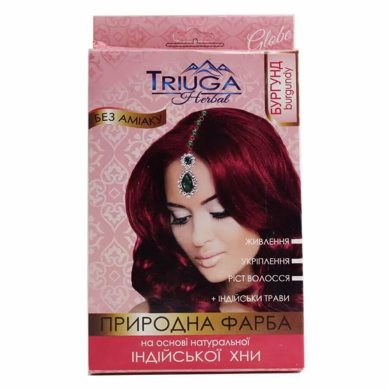 Naturlig Henna Hårfärg Burgundy