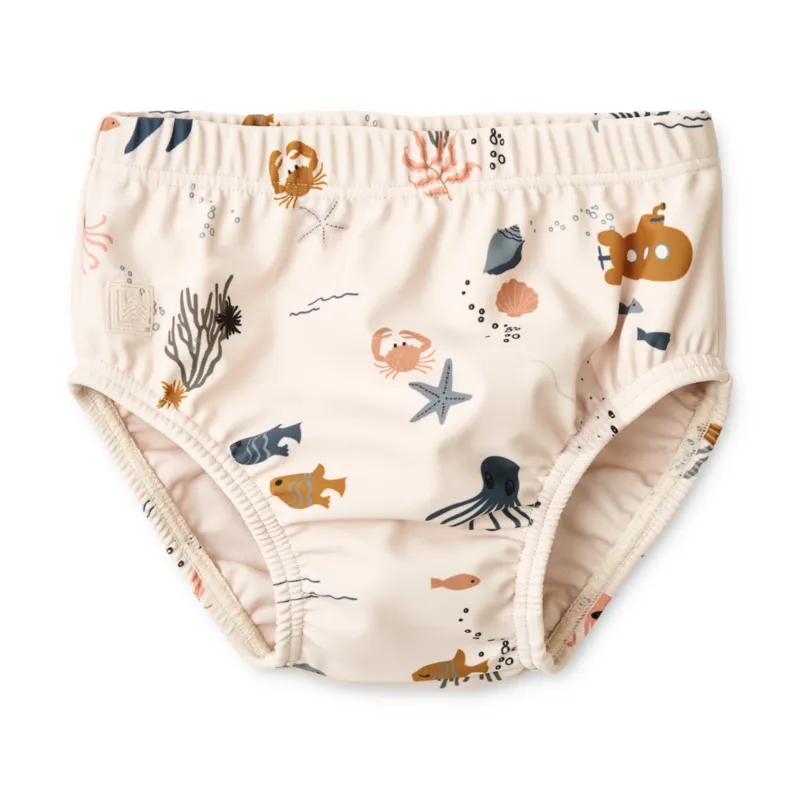 LIEWOOD Anthony Baby Badbyxor Sea Creature/Sandy Strl 62