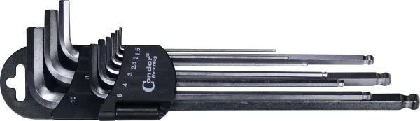 Vinkelskruvnyckelsats Condor werkzeug 1121-1