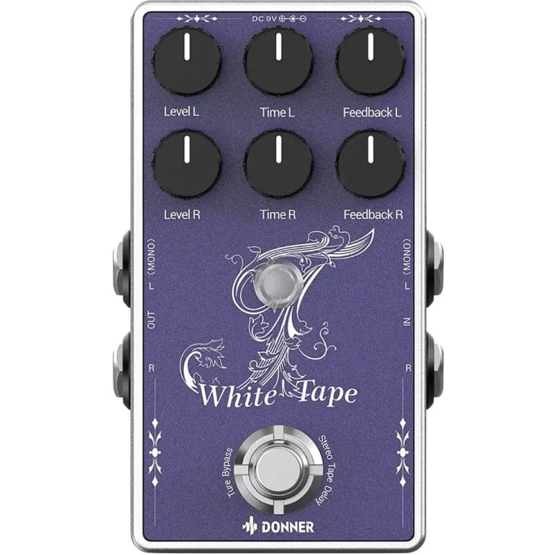 Donner Analog Tape Delay gitarr-effektpedal