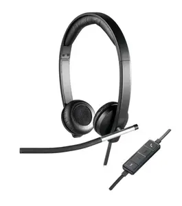 Logitech H650e 5-pack Stereo Usb-a Silver, Svart