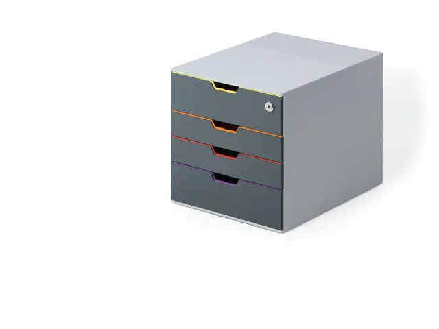 Blankettbox DURABLE Varicolor 4 Safe grå