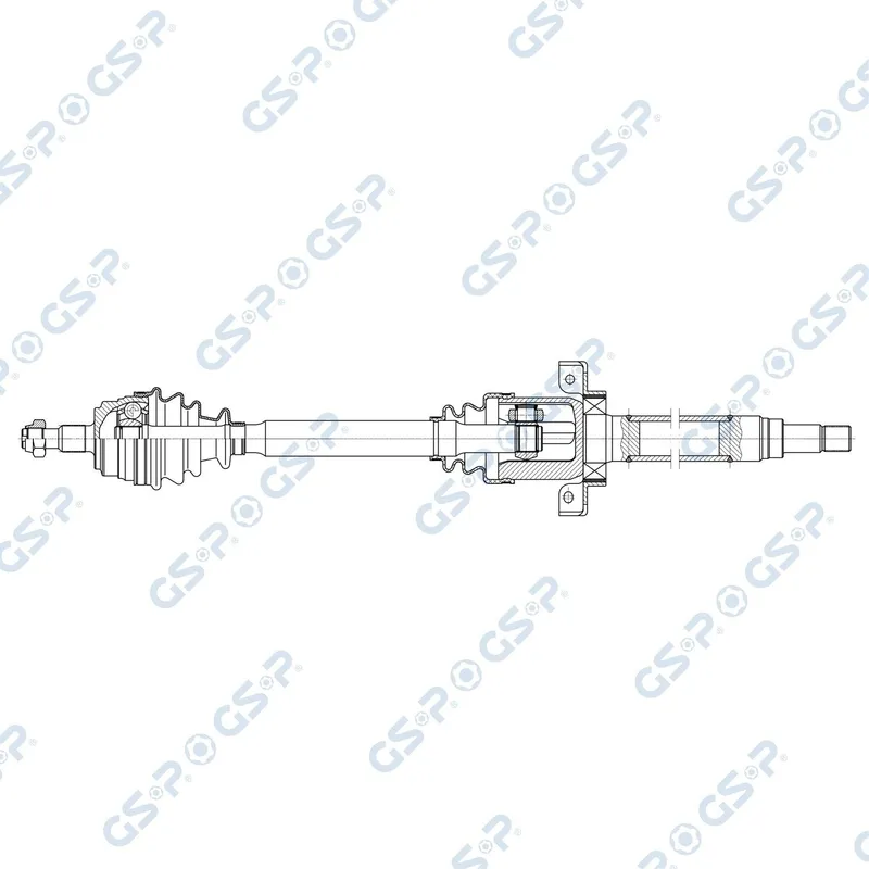 Drivaxel GSP 235047