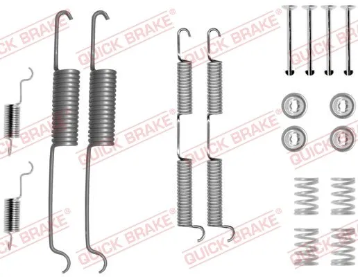 Monteringssats, bromsbackar QUICK BRAKE 105-0727