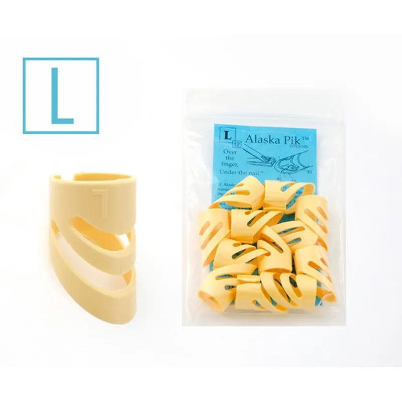 AlaskaPik plastic large fingerplektrum (12 st)