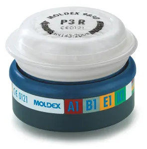 MSA A1B1E1K1P3R 943012 Kombinationsfilter till Moldex 7000 och 9000