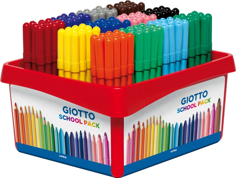 Fiberpenna GIOTTO avtvättbar 144/fp