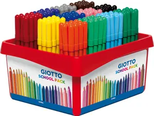 Fiberpenna GIOTTO avtvättbar 144/fp