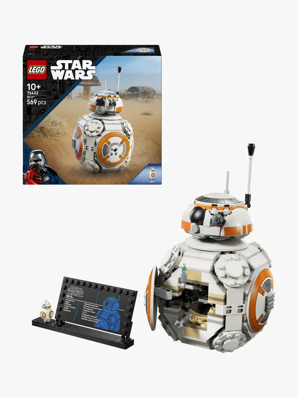 LEGO Star Wars 75452 BB-8 Astromech Droid byggset, 569 st., 10+ år