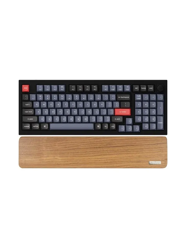 Keychron Walnut Wood Palmrest for Q5 / V5 / K4 Pro - Handledsstöd - Brun