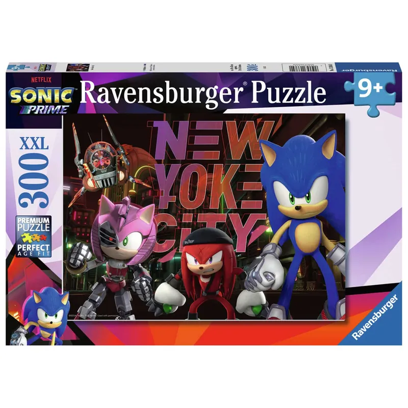 Ravensburger Sonic Prime Pussel 300 Bitar
