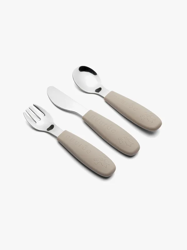 nuuroo Jana Bestickset 3-pack, Cobblestone