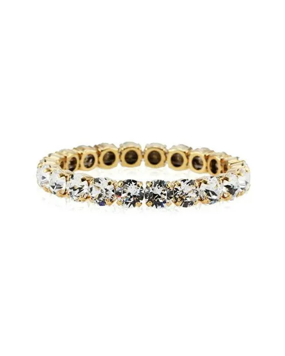 Gia Stud armband crystal