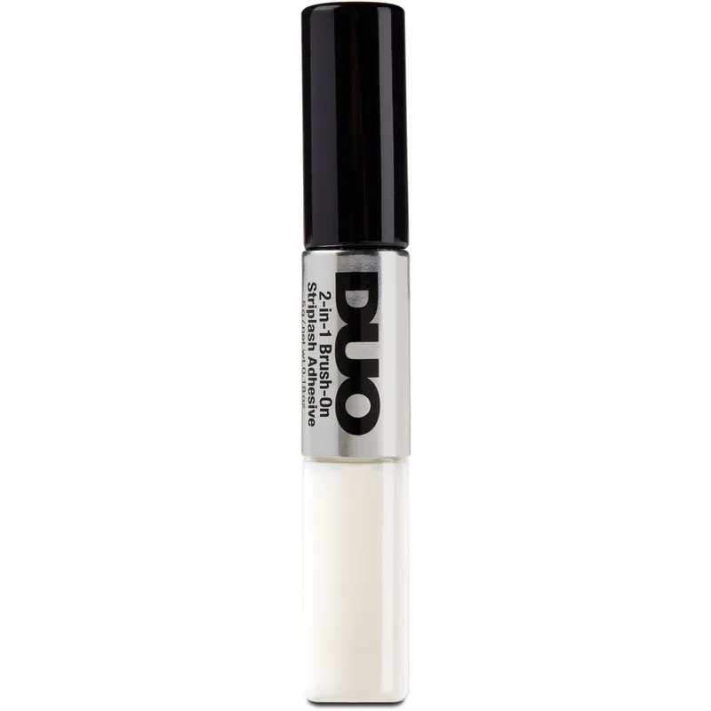 Andrea DUO 2-in-1 Brush-On Adhesive Clear & Dark 5 g