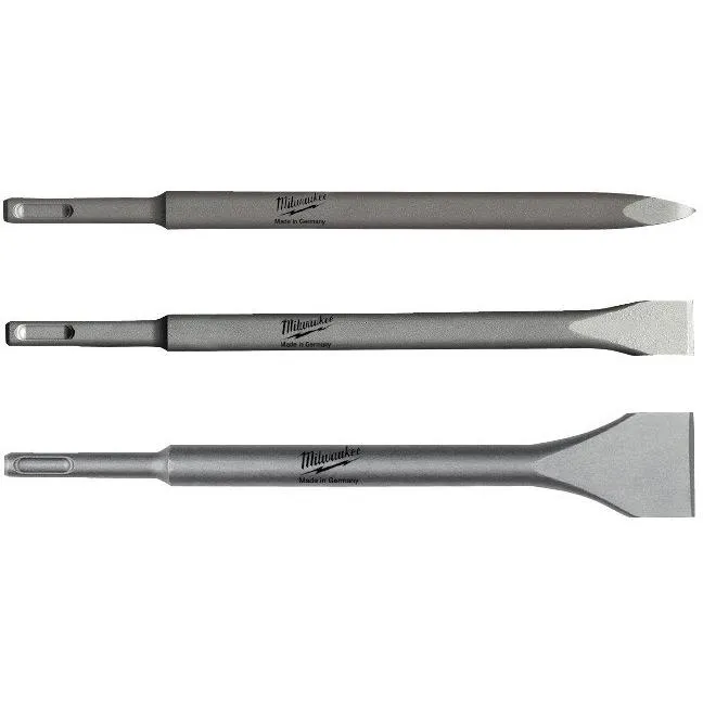 Milwaukee 4932430001 Mejselsats SDS-Plus, 3 delar