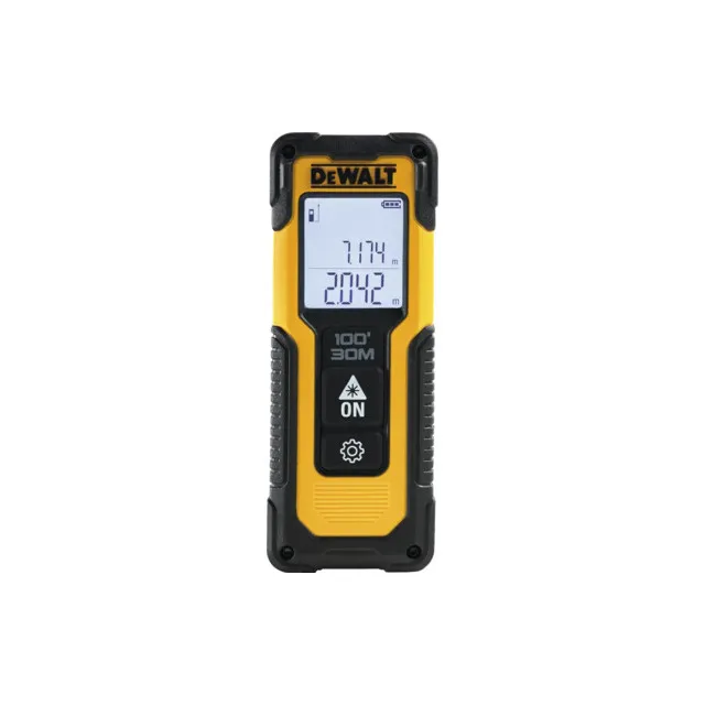 AVSTÅNDSMÄTARE DWHT77100-XJ 30M LASER | Beijerbygg Byggmaterial