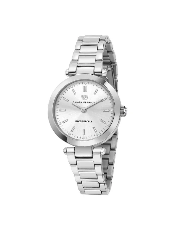 Klocka CHIARA FERRAGNI R1953103507. Kvarts, Färg silver. Kobieta.