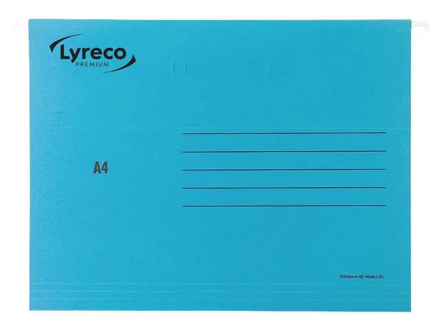 Hängmapp LYRECO premium A4 blå 25/fp