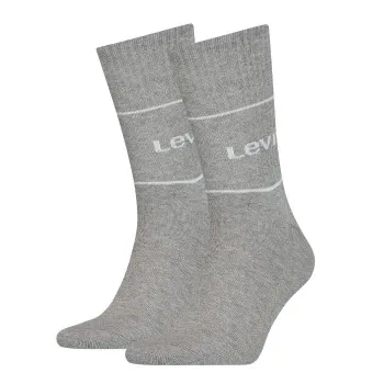Levis Strumpor 2P Organic Cotton Sock Grå Strl 43/46