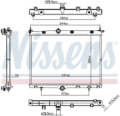 Kylare NISSENS 607246