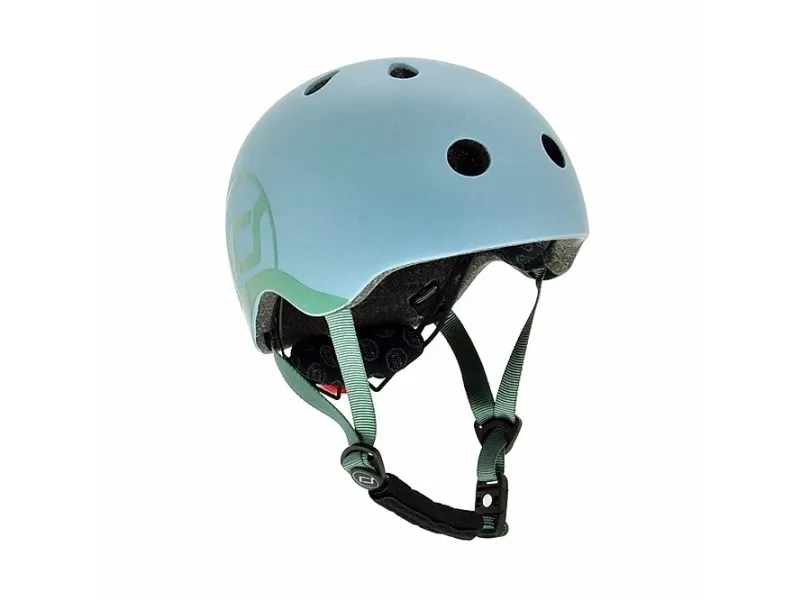 Scoot and Ride Cykelhjälm - Steel (#3220)