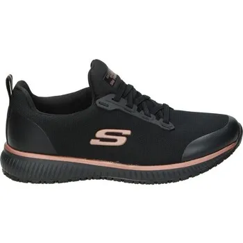 Skechers för kvinnor. 77222EC Zapatillas Work Slip-Resistant: Squad svart (36), Karta, Nyckelband, Casual, Deportivo