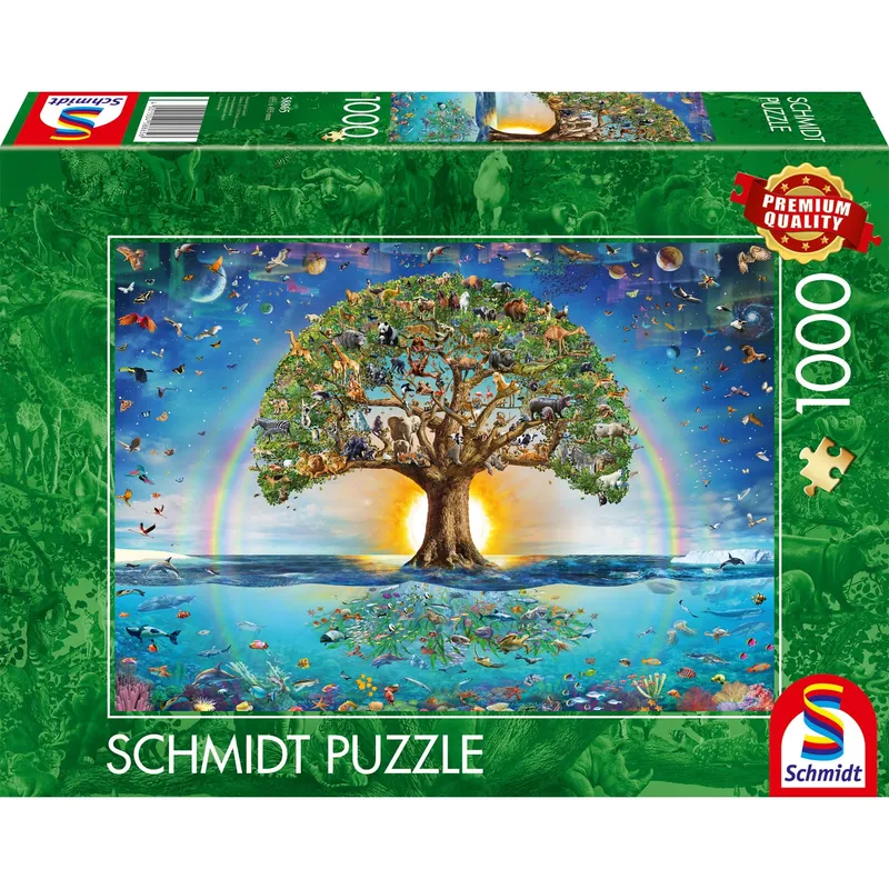 Pussel The magical tree of life 1000 bitar Schmidt