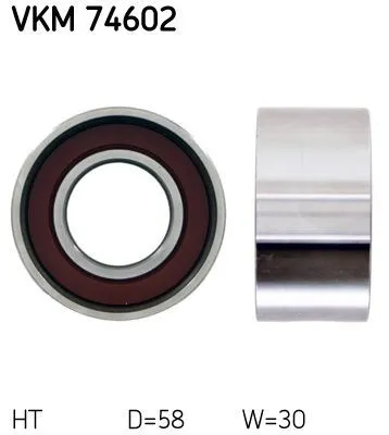 Spännrulle för kamrem SKF VKM 74602