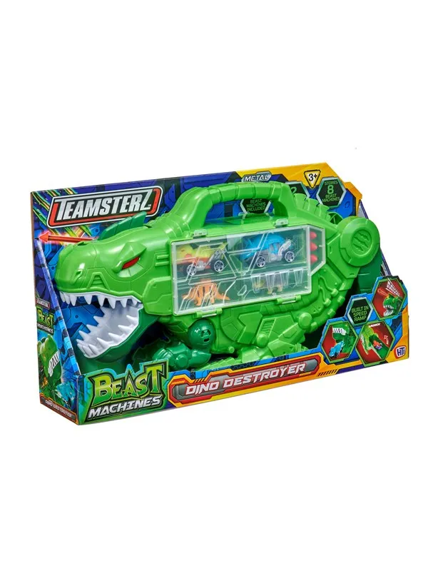 Teamsterz Beast Machines Dino Destroyer med 4 pie
