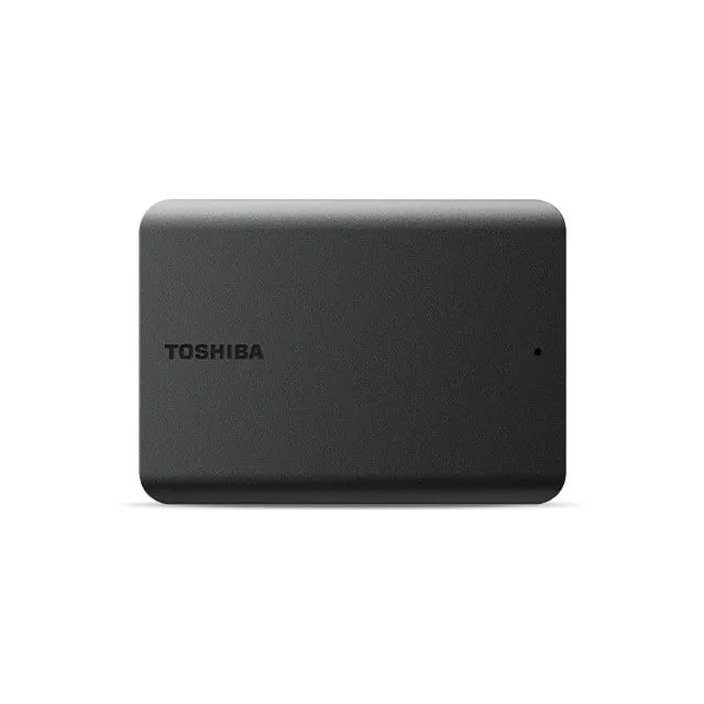 Toshiba Canvio Basics – Hårddisk – 2 TB – extern (portabel) – 2.5″ – USB 3.2 Gen 1 / USB 2.0 – mattsvart