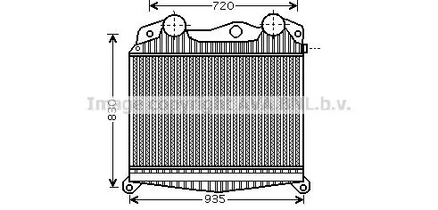 Intercooler PRASCO MN4040