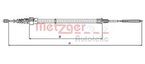 Handbromsvajer METZGER 10.7137