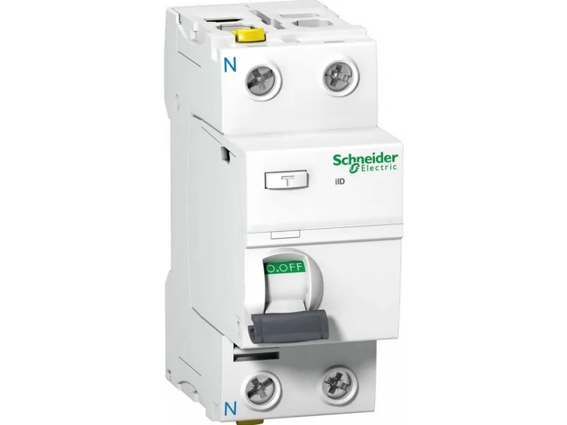 Schneider Electric Acti 9 iID Jordfelsbrytare A, 2-polig 63A, 30mA