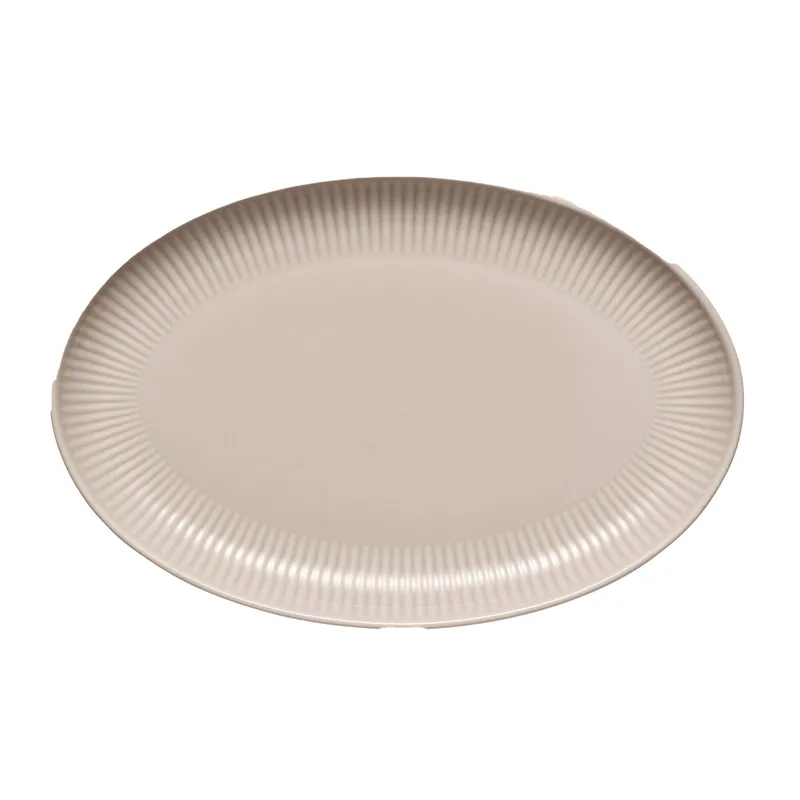 Eva trio Legio Nova Palette oval coupe tallrik 24,5 cm, beige