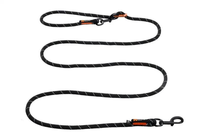 Non-stop Dogwear Rock Adjustable Leash Black