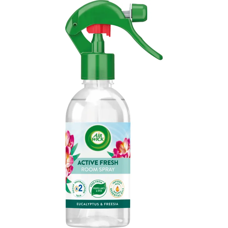Air Wick Active Fresh Rumspray Eucalyptus & Freesia 237 ml