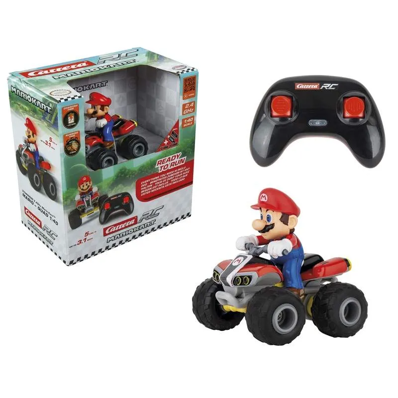 Super Mario Bros radiostyrd fyrhjuling