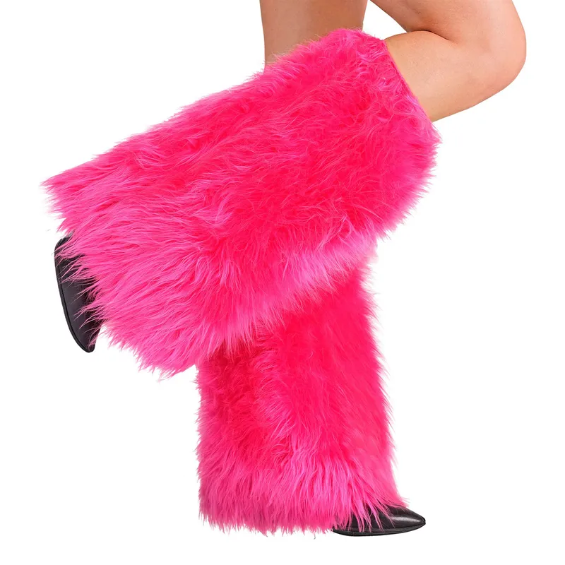 Benvärmare Fluffiga Rosa – One size