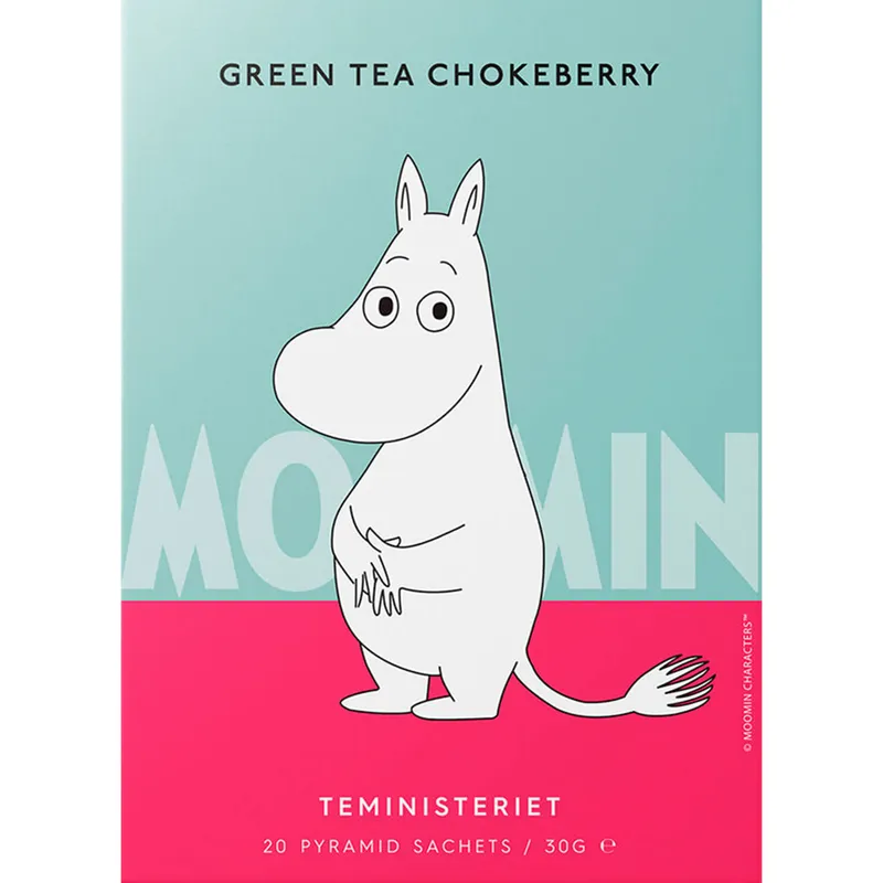 Teministeriet Moomin Grönt Te Aronia 20-pack