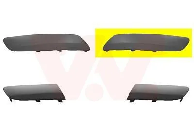 Övertäck, stötfångare VAN WEZEL 5886581
