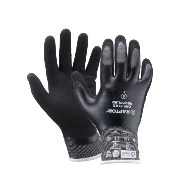 HANDSKE RAPTOR DRY 8 ÅTERVUNNET MATERIAL | Beijerbygg Byggmaterial