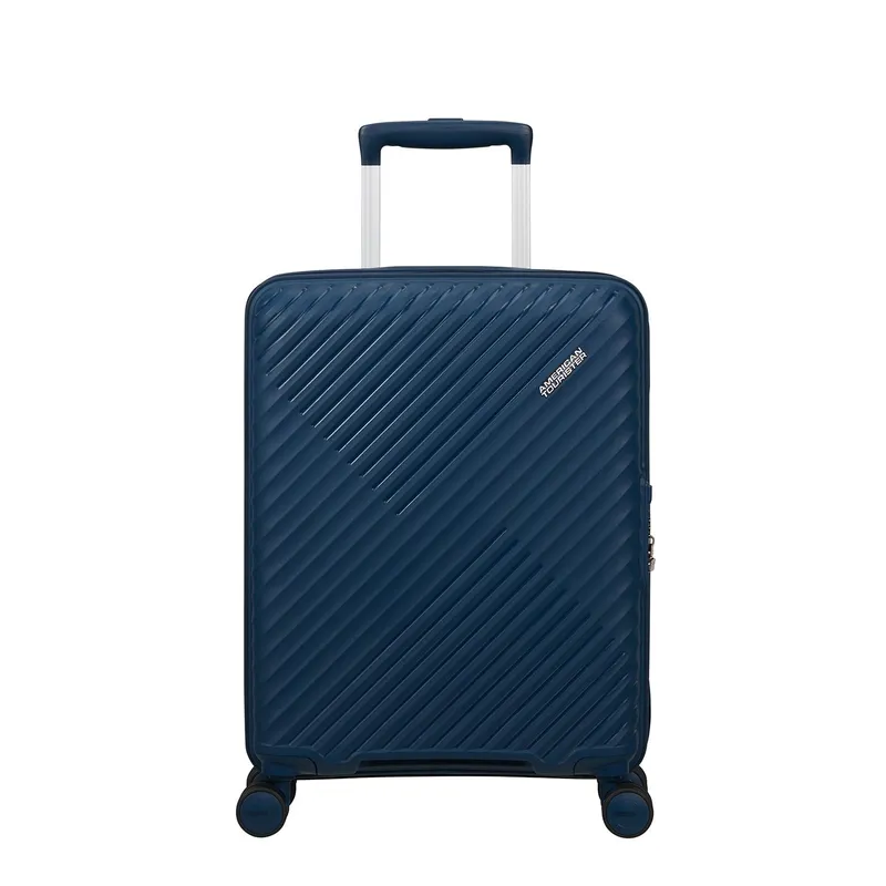 American Tourister Diablast Spinner Resväska 35L, Darkwave Blue