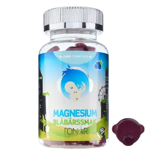 Monkids Magnesium TONÅR Blåbär 60 tuggtabletter